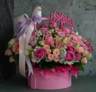 Композиция "Розовый микс" Композиция "Розовый микс"