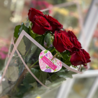 9 роз, 60см в упаковке на выбор 9 роз, 60см в упаковке на выбор