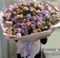 Букет из 19 веток кустовых спреев 60см Букет из 19 веток кустовых спреев 60см